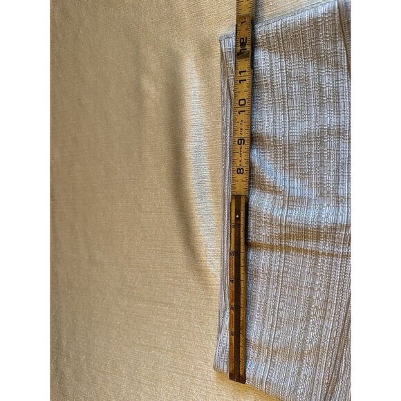 Athleta Jacquard Chaturanga Tight Leggings Small Light Tan White Textured - Picture 7 of 9
